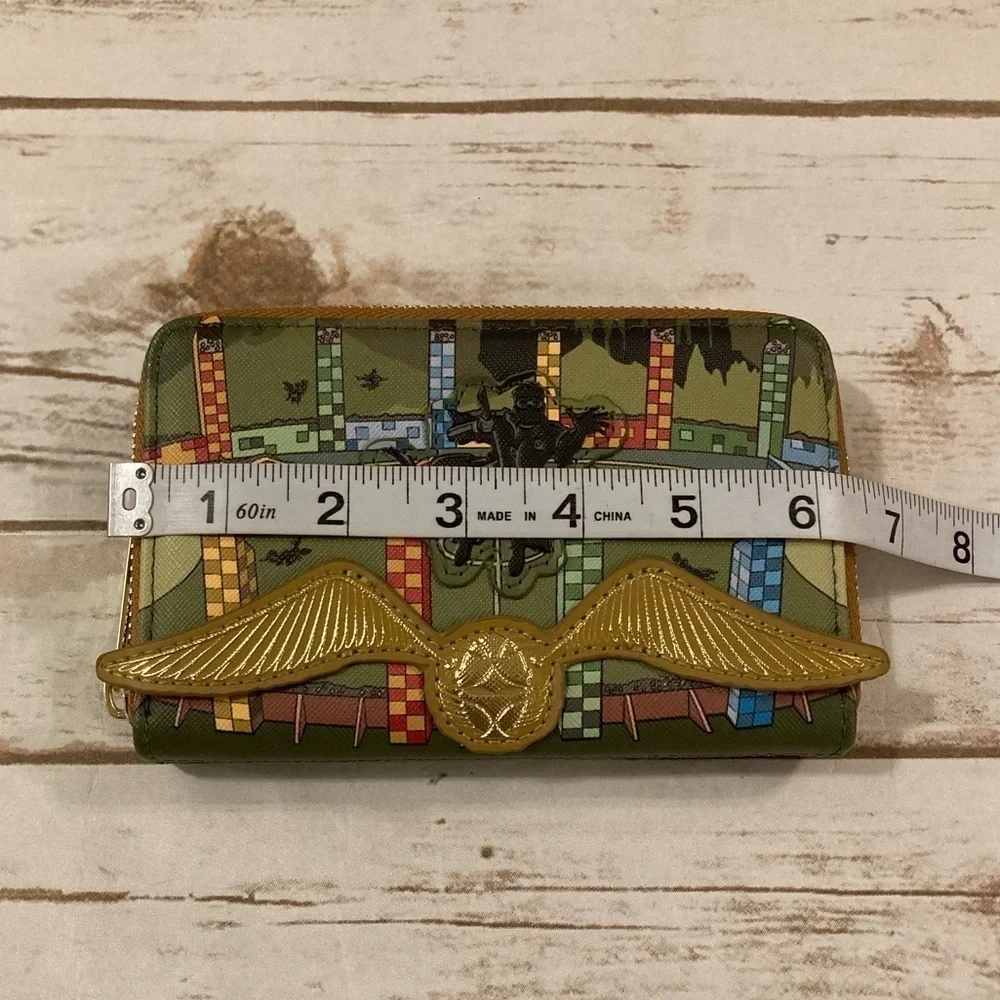 Loungefly Harry Potter Golden Snitch Zip Around Loungefly Wallet